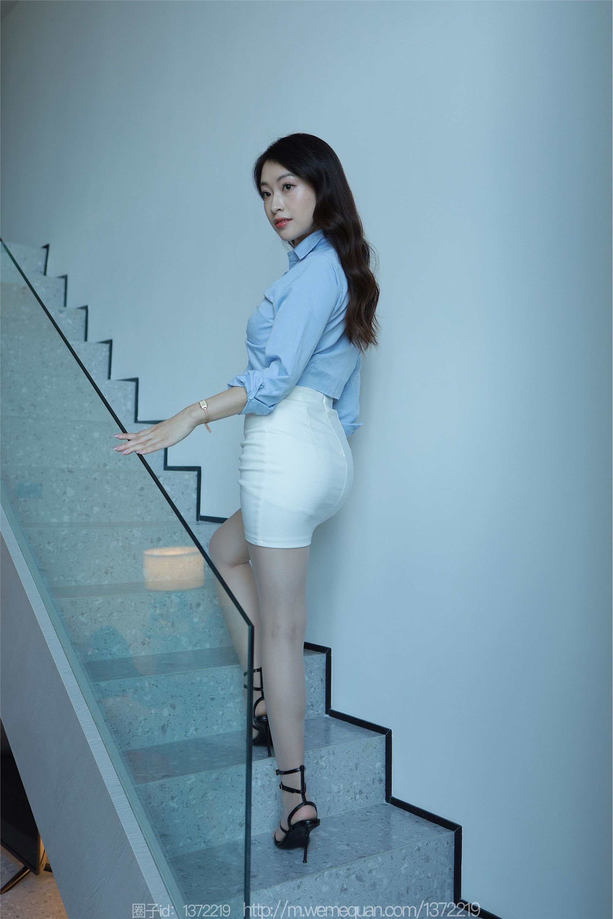 IESS异思趣向  2023.08.14 丝享家 1506 小婕《蓝领佳人》